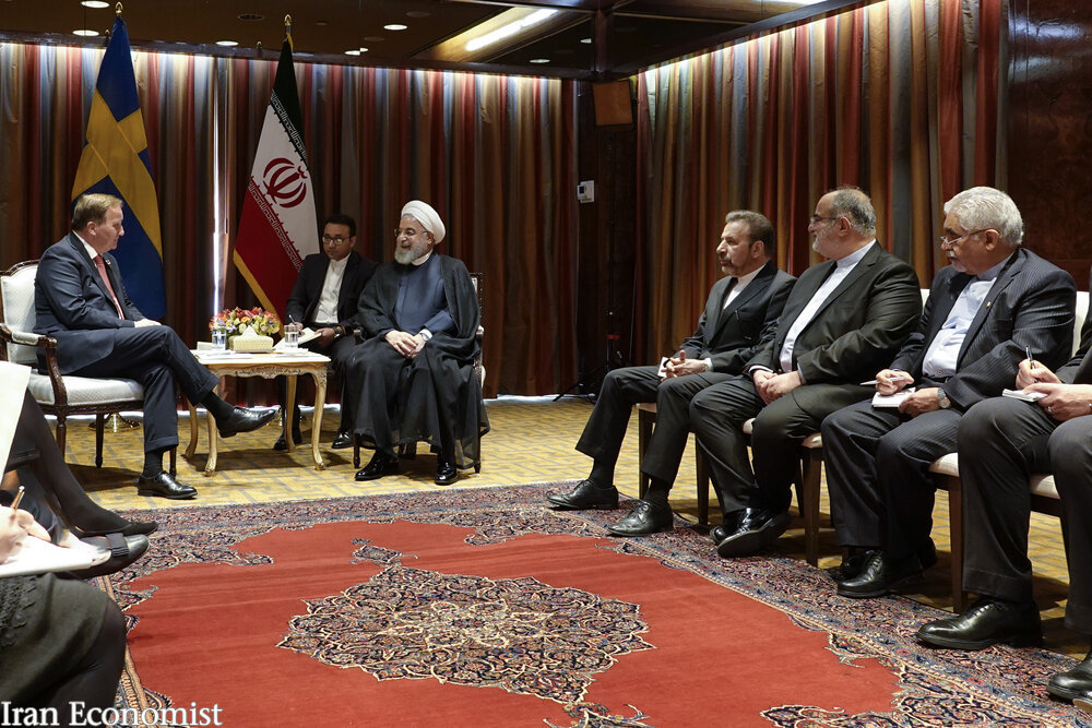 دیدارهای رئیس جمهور با مقامات اروپایی در نیویورک