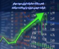 شعب بانک صادرات ایران سود سهام شرکت «بهمن دیزل» را پرداخت می‌کنند