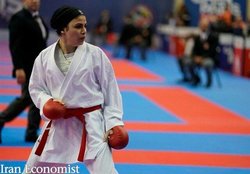 «سارا بهمنیار» در لیگ جهانی کاراته وان حضور دارد