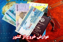 ابلاغ عوارض خروج از کشور در سال۹۹