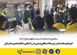 لزوم توسعه بیشتر زیرساخت‌های پستی در راستای رضایتمندی مشتریان