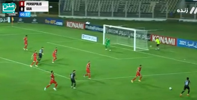 پیروزی 4 بر صفر پرسپولیس برابر گوا