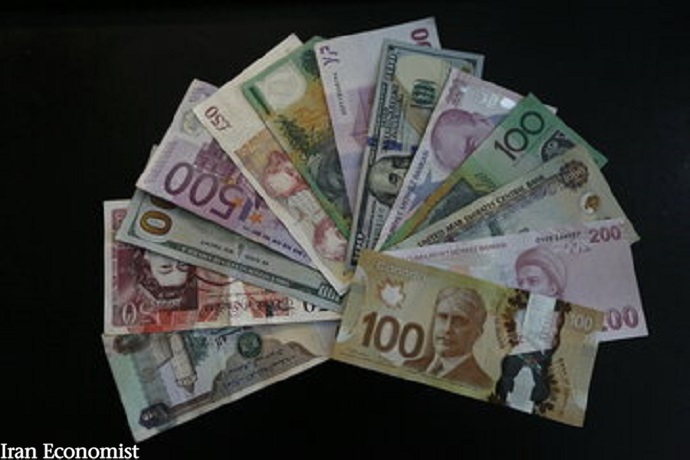 نرخ رسمی ۴۶ ارز بدون تغییر باقی ماندارز