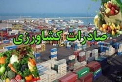 صادرات ۱.۲ میلیارد دلاری محصولات کشاورزی