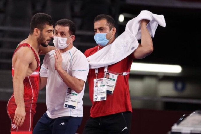سقوط &laquo;آزاد&raquo; کشتی آزاد در المپیک توکیو