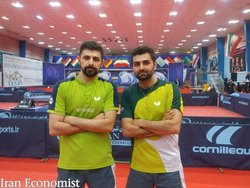 شکست تیم برادران عالمیان در مسابقات تنیس روی میز قطر