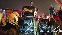 تصادف مرگبار در جاده قدیم دماوند