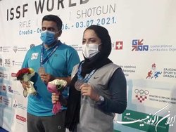 مدال برنز جام جهانی برزیل برای تیم میکس تپانچه ایران