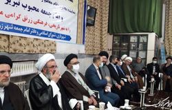 مراسم بزرگداشت هفتمین روز درگذشت نماینده خبرگان رهبری در هریس برگزار شد