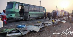 جزئیات برخورد دو دستگاه اتوبوس در جاده ‌فرودگاه امام (ره)-‌پرند