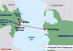 ترانس‌خزر؛ خط لوله‌ صادرات نفت و گاز که ایران را دور می‌زند