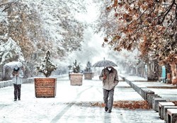 بارش برف و باران در اکثر مناطق کشور  هشدار بارش‌های شدید در برخی استان‌ها