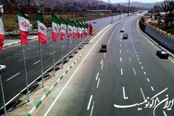 اتمام عملیات نصب عرشه پل دوربرگردان شرق به شرق بزرگراه آوینی؛ فردا