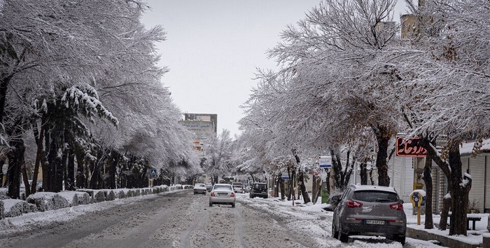 (تصاویر) طبیعت برفی بام ایران