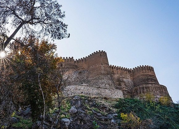 باغ گلستان قلعه فلک الافلاک خرم آباد