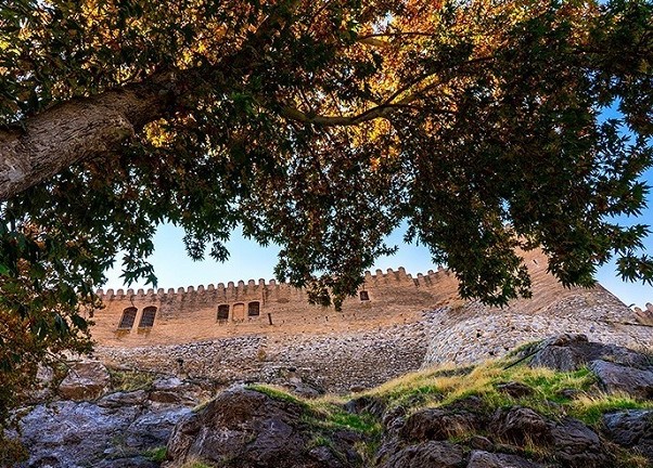 باغ گلستان قلعه فلک الافلاک خرم آباد