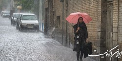 بارندگی 20 میلی‌متری در مرز استان خوزستان و لرستان+تصویر