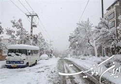 بارش برف و باران در ۲۰ استان تا آخر هفته هشدار کولاک برف در ۷ استان