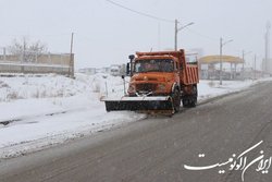 آمادگی ۲۰۰۰ دستگاه ماشین‌آلات تخصصی و سنگین برف‌روبی