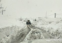 ‌ارتفاع برف ‌مناطق روستایی تا ۶ متر!