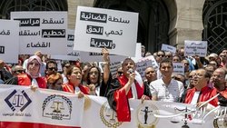انجمن قضات تونس: قیس سعید به استقلال دستگاه قضایی احترام بگذارد