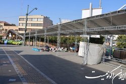 ساماندهی بساط گستران خیابان ولیعصر آغاز شد