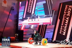 الهام حسینی یکی از چهره‌های ورزش ایران در سال ۱۴۰۱