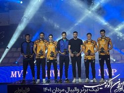 اعلام تیم رویایی لیگ برتر والیبال