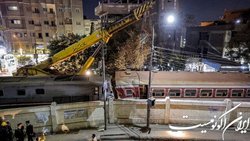 خروج مرگبار قطار از ریل در مصر