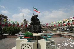 پهن سفره‌های هفت‌سین در میادین بهارستان و امام خمینی (ره)
