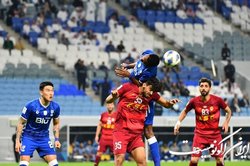 درگیری بازیکنان فولاد و الهلال بعد از پایان مسابقه+فیلم