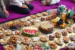 «دسترخوان» زینت بخش خانواده های تاجیک در عید فطر
