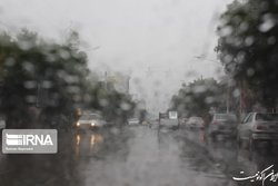 بارش پراکنده باران در اکثر مناطق کشور