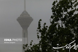۲۶ ایستگاه سنجش کیفیت هوای تهران در شرایط قرمز