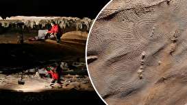 فیلم/ پیدا شدن سنگ نگاره‌های هزار ساله در آمریکا