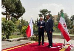 استقبال امیرعبداللهیان از وزیر خارجه لهستان