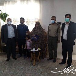 دیداری با خانواده یک سرباز شهید