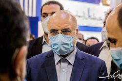 بازدید رییس مجلس از نمایشگاه بین المللی نفت و گاز