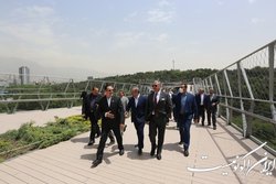 بازدید وزیر فرهنگ لبنان از منطقه فرهنگی و گردشگری عباس آباد