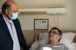 حضور نمایندگان وزیر فرهنگ و ارشاد اسلامی در منزل رضا رویگری