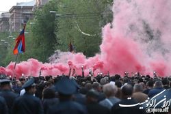 درگیری معترضان با پلیس در ارمنستان؛ ۲۹۰ نفر بازداشت شدند
