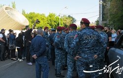 بازداشت ۴۱۴ معترض در جریان اعتراضات ارمنستان