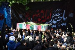 پیکر مطهر ۲ شهید گمنام در منطقه ۳ تهران به خاک سپرده شد