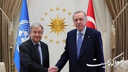 دیدار گوترش با اردوغان قبل از سفرش به مسکو و کی‌یف