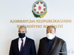 وزیر اقتصاد جمهوری آذربایجان بر توسعه مناسبات با ایران تاکید کرد