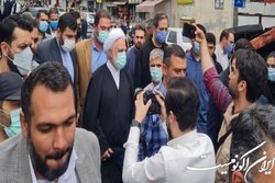 حضور رئیس قوه قضاییه در راهپیمایی روز قدس