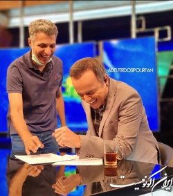 تصاویری از پشت صحنه آخرین «فوتبال ۱۲۰» فردوسی پور
