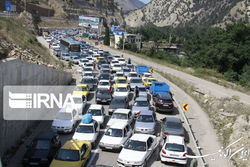 ممنوعیت تردد از مسیر شمال به جنوب محور چالوس