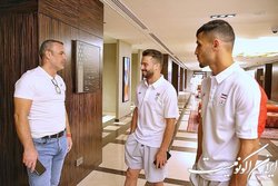 دیدار دستیار برانکو با اسکوچیچ و پرسپولیسی‌ها