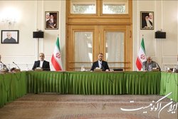 دیدار رهبران روحانی، سیاسی و مسئولان گروه‌های فلسطینی و لبنانی با امیرعبداللهیان